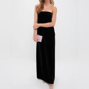 Tuckernuck Black Velvet Sonya Dress